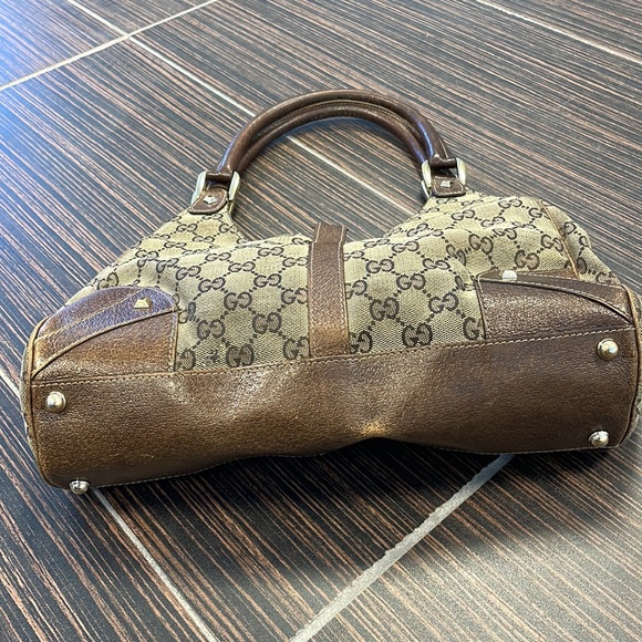 Gucci Vintage Jackie O Hobo GG Monogram Handbag - Picture 3 of 5